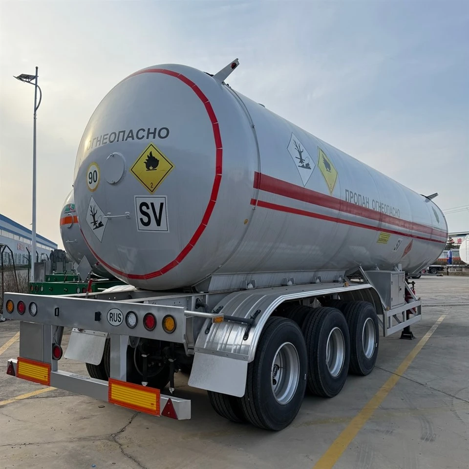 LPG Tank Semi Trailer high quality